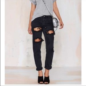 One teaspoon baggy boyfriend jeans